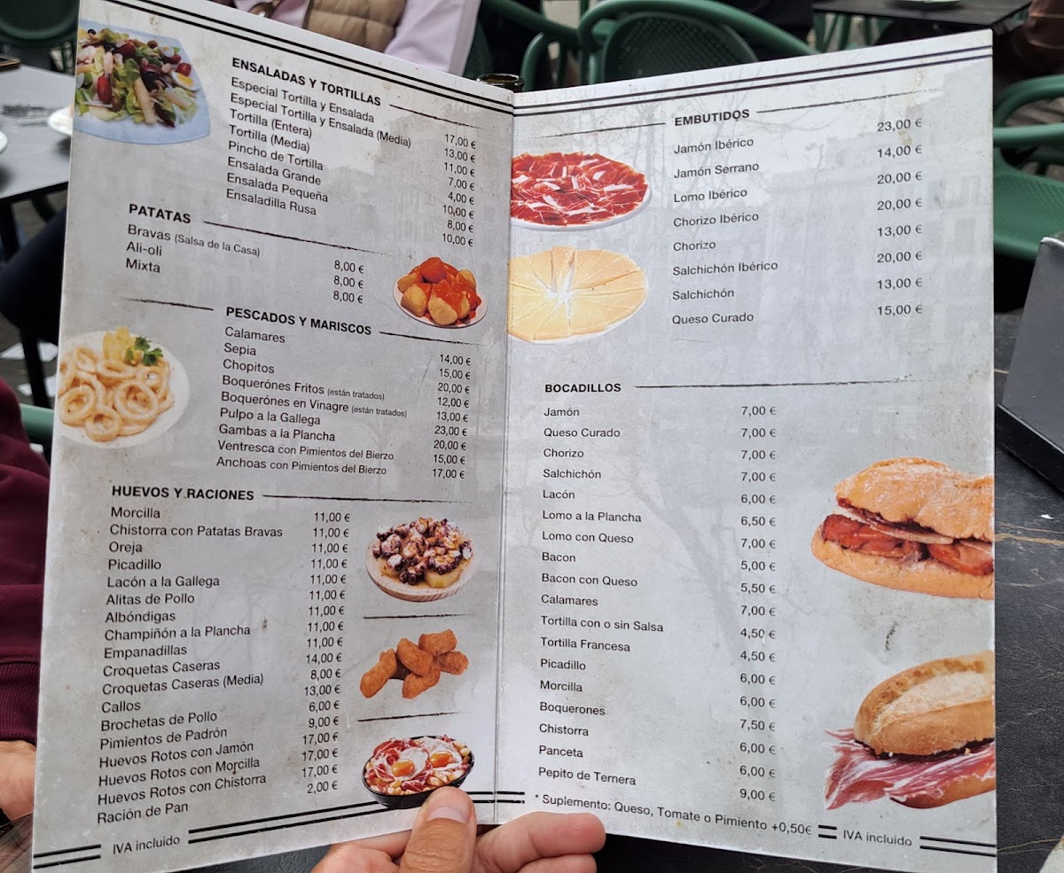 Kybey II Menu - Image 1